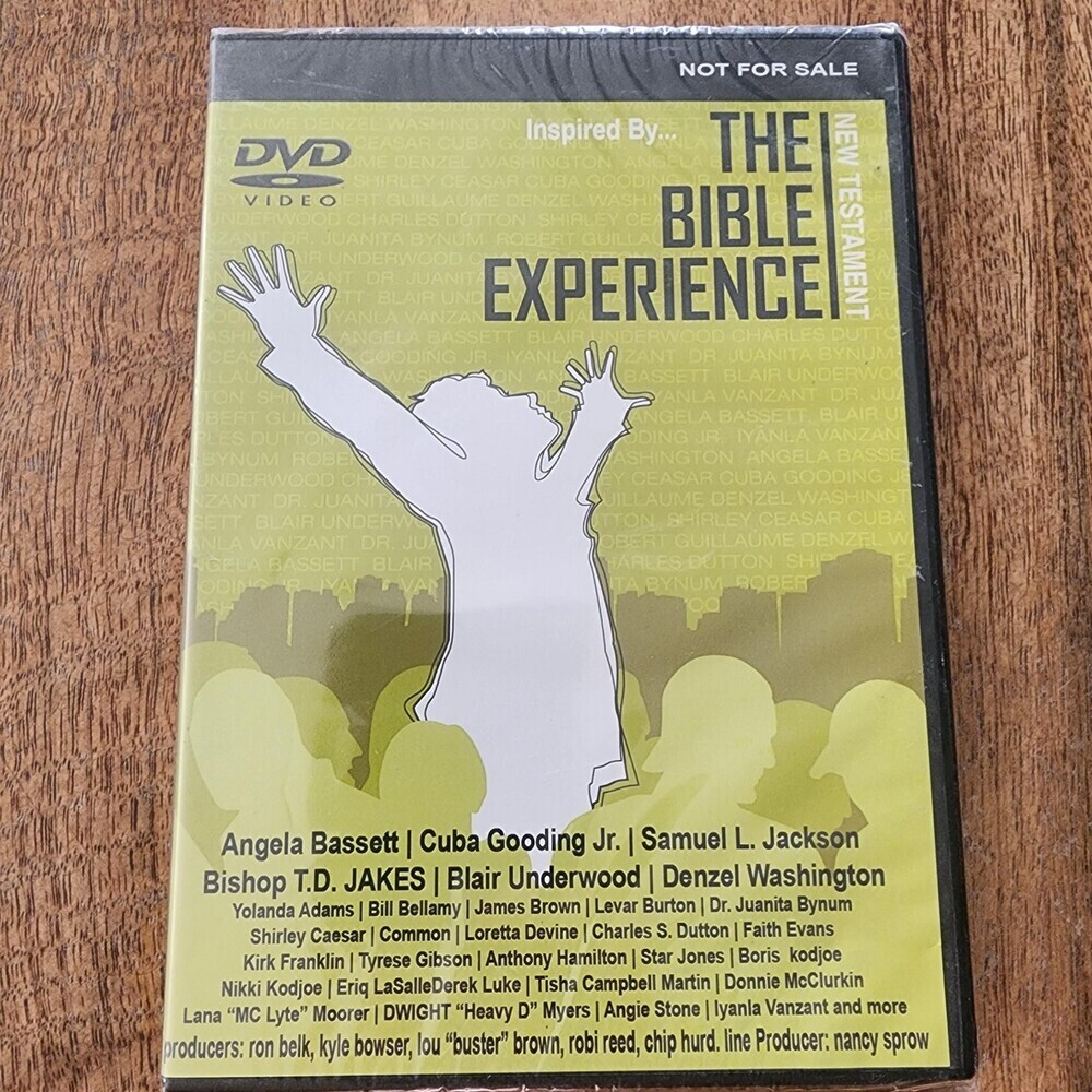 Amen Inspired By The Bible Experience DVD Promo New Sealed Zondervan Christian